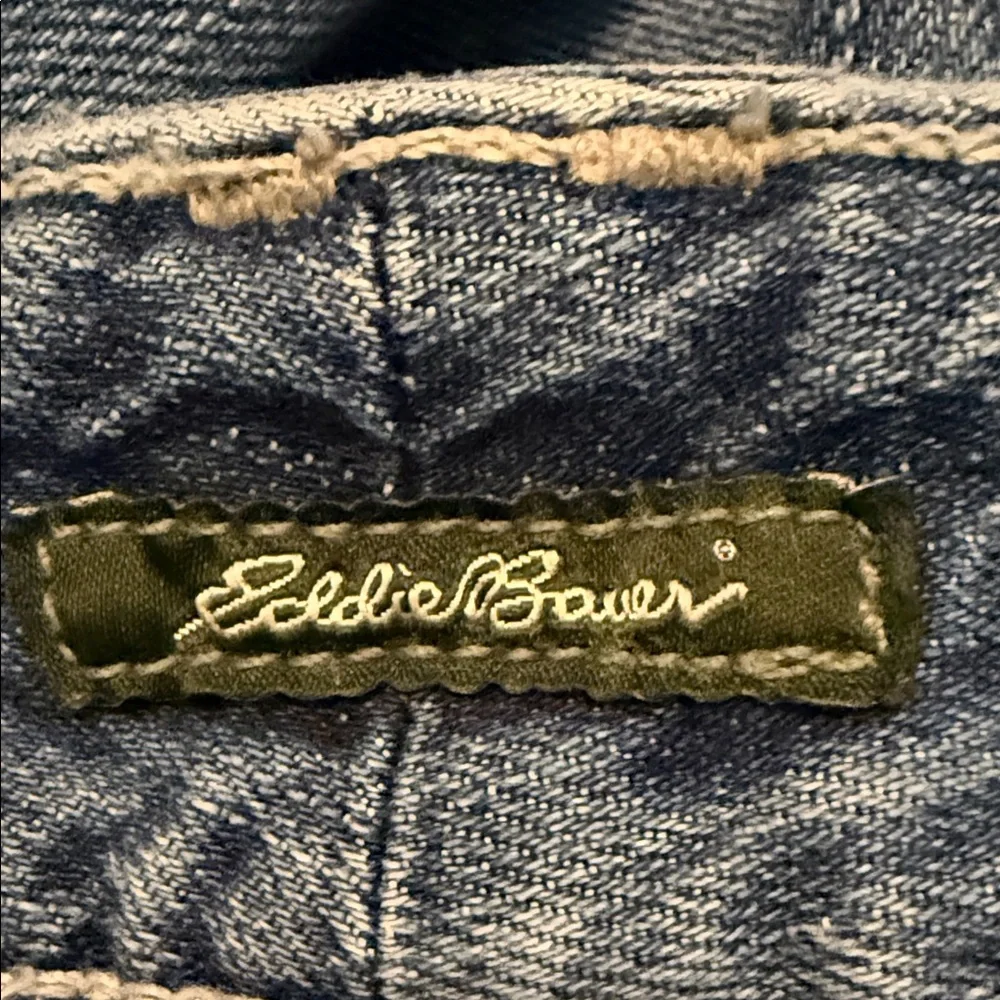 Eddie Bauer Blue Flare & Wide Leg Jeans - Picture 2 of 5